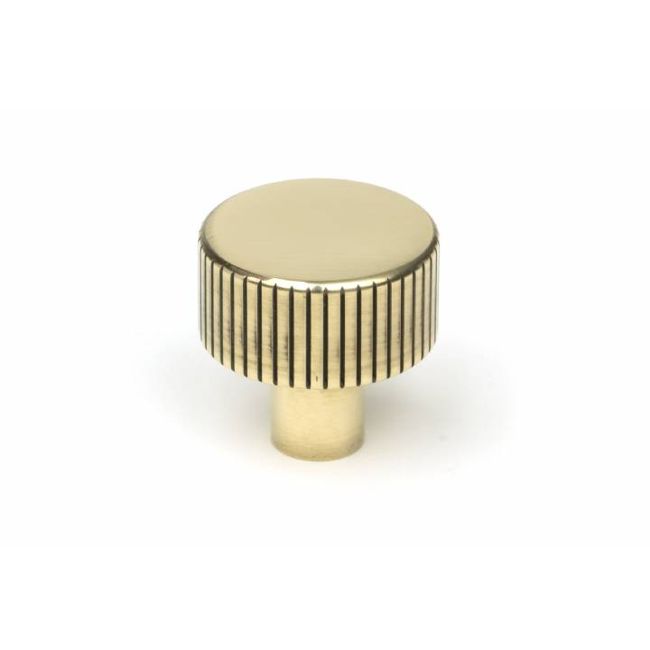 Aged Brass Judd Cabinet Knob - 25mm (No rose)