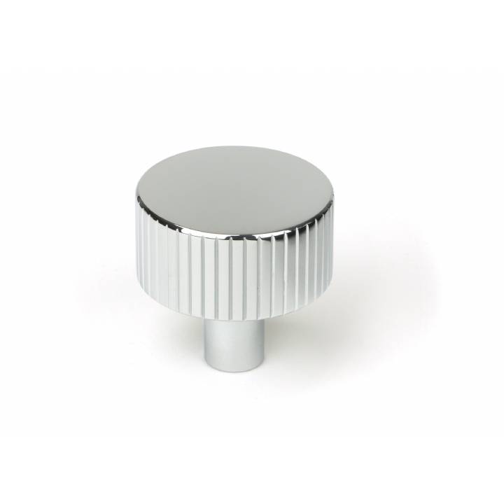 Polished Chrome Judd Cabinet Knob - 32mm (No rose)