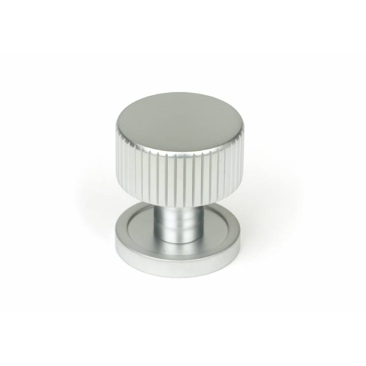 Satin Chrome Judd Cabinet Knob - 25mm (Plain)