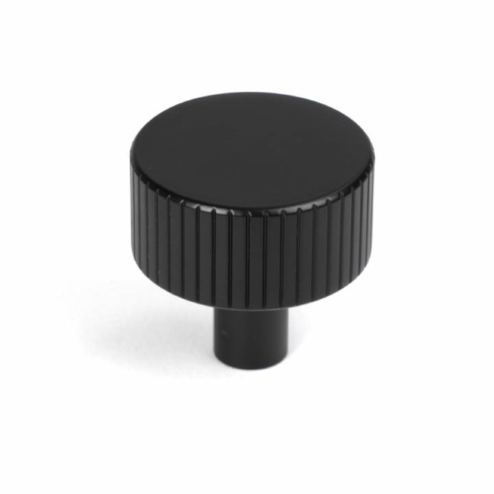 Matt Black Judd Cabinet Knob - 32mm (No rose)