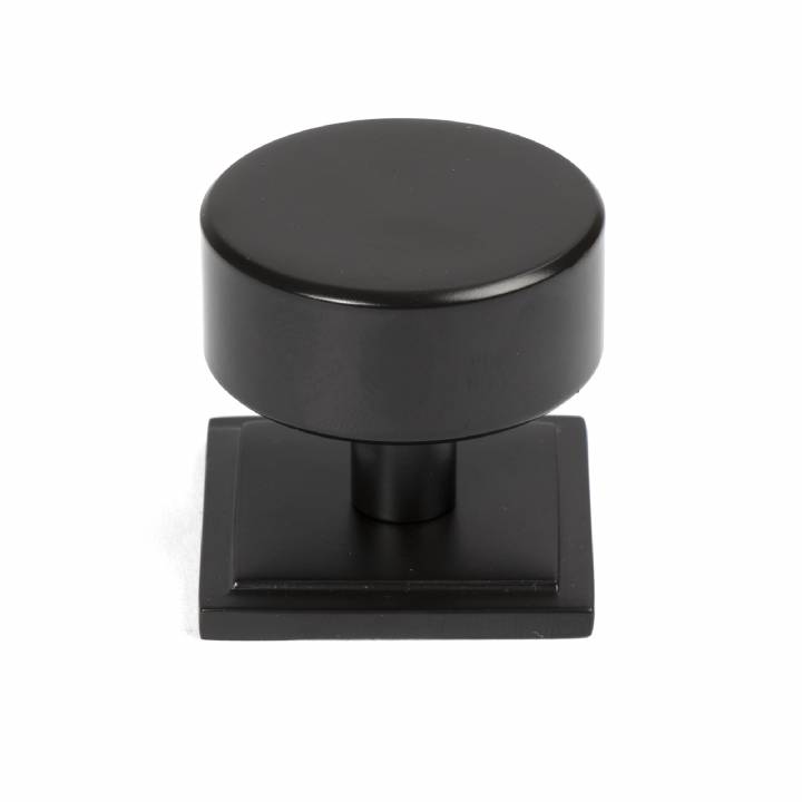 Aged Bronze Kelso Cabinet Knob - 38mm (Square)