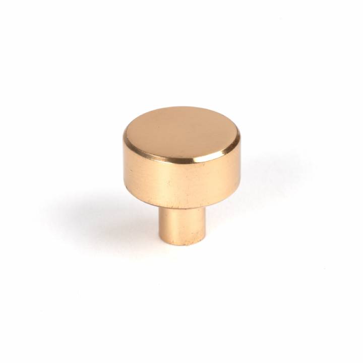 Polished Bronze Kelso Cabinet Knob - 25mm (No rose)