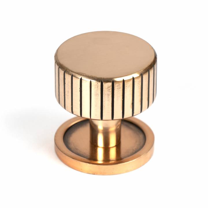 Polished Bronze Judd Cabinet Knob - 32mm (Plain)