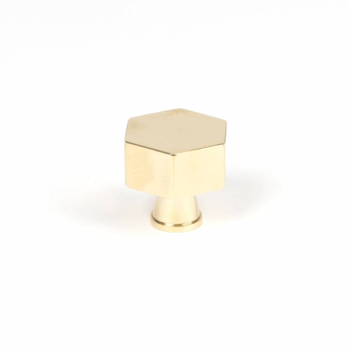 Polished Brass Kahlo Cabinet Knob - 32mm