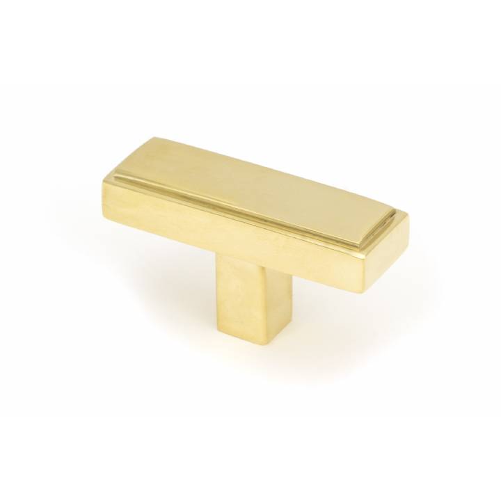 Polished Brass Scully T-Bar