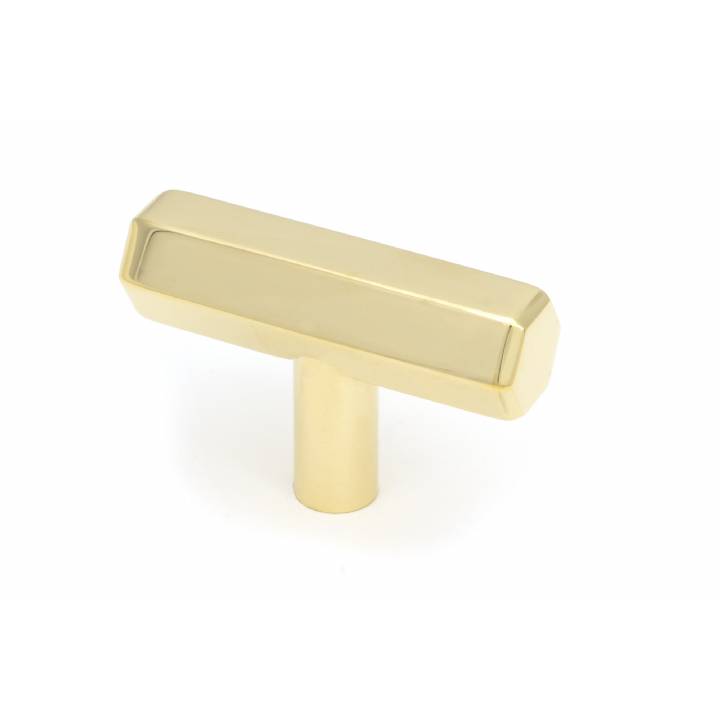 Polished Brass Kahlo T-Bar