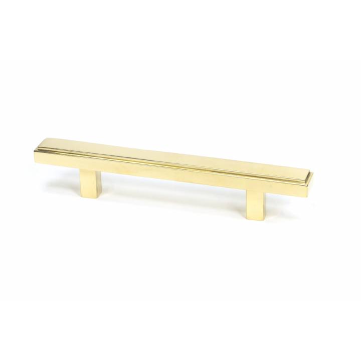 Polished Brass Scully Pull Handle - Small