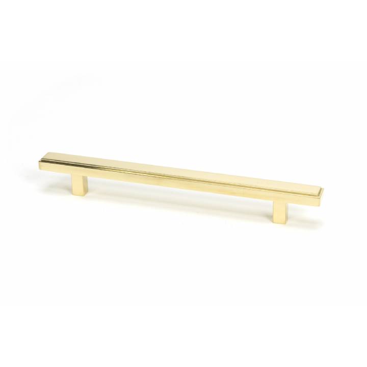 Polished Brass Scully Pull Handle - Medium