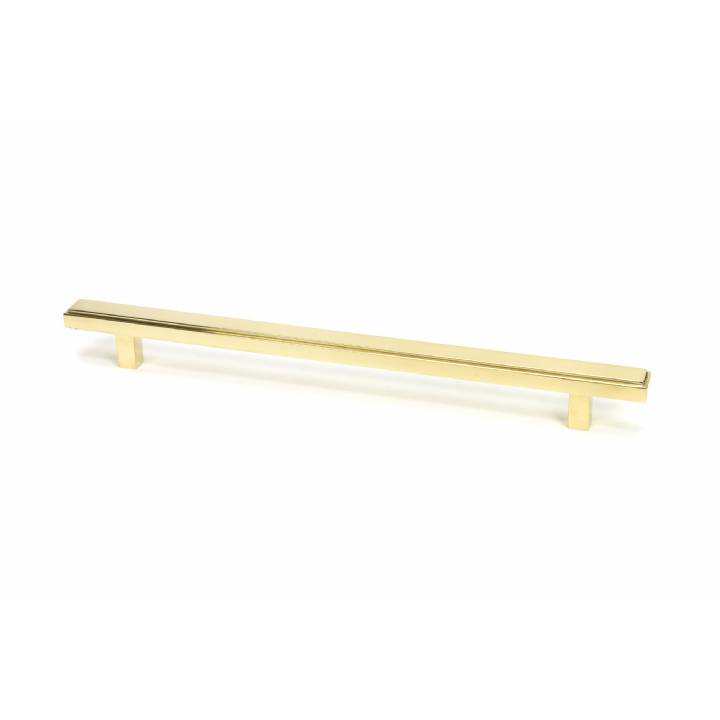 Polished Brass Scully Pull Handle - Large