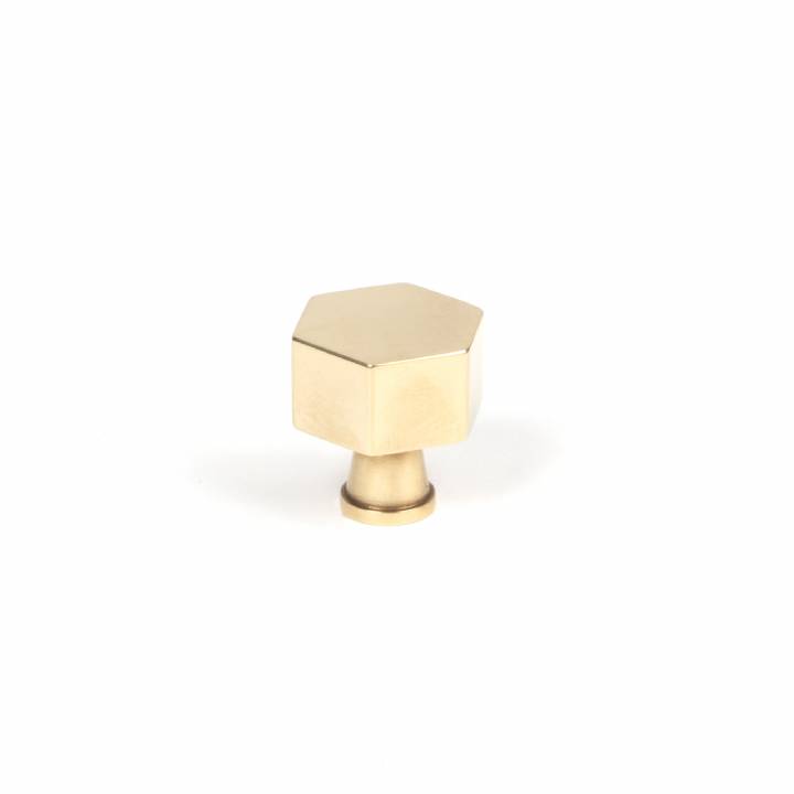 Aged Brass Kahlo Cabinet Knob - 25mm