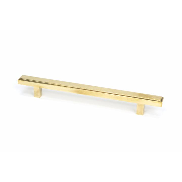 Aged Brass Scully Pull Handle - Medium