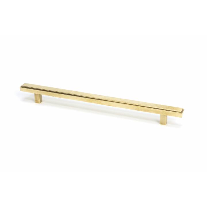 Aged Brass Scully Pull Handle - Large