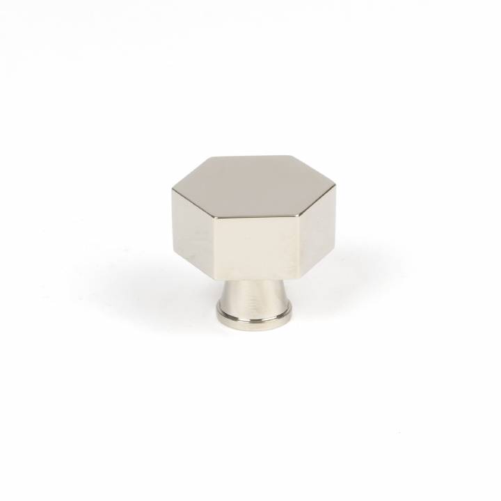 Polished Nickel Kahlo Cabinet Knob - 32mm