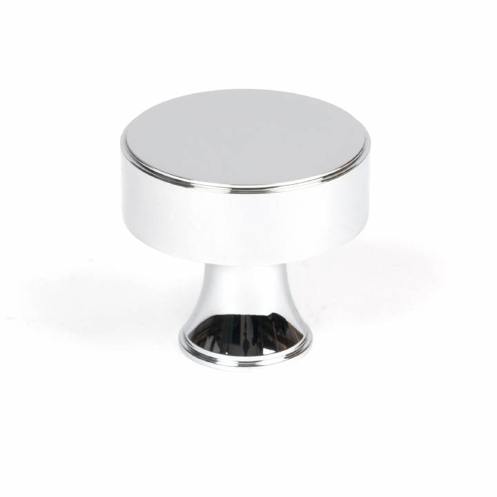 Polished Chrome Scully Cabinet Knob - 38mm