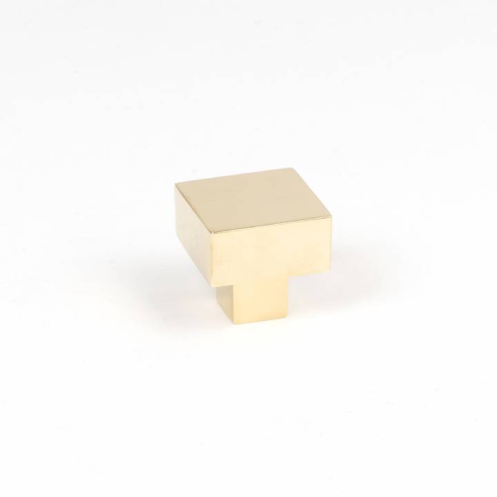 Polished Brass Albers Cabinet Knob - 25mm