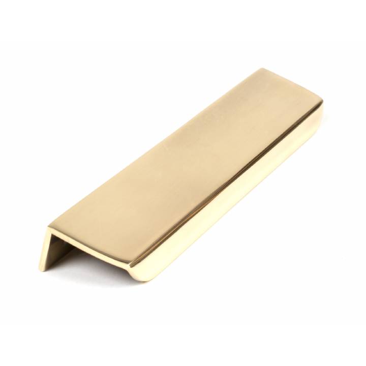Aged Brass 200mm Moore Edge Pull