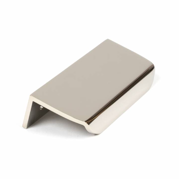 Polished Nickel 100mm Moore Edge Pull