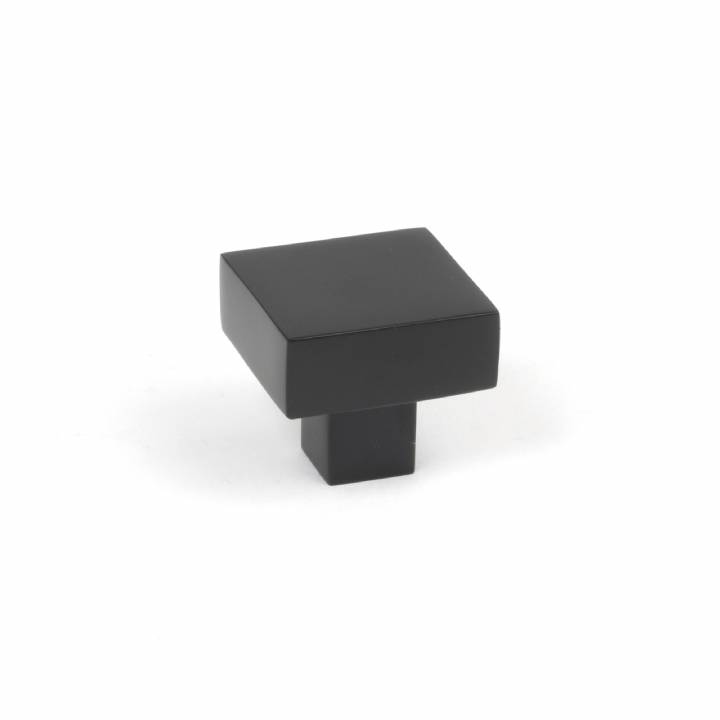 Matt Black Albers Cabinet Knob - 30mm