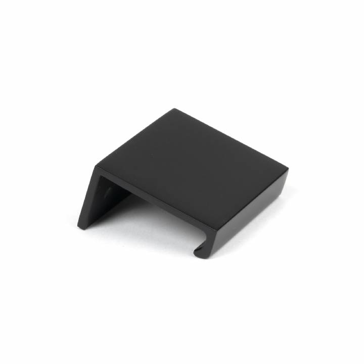 Matt Black 50mm Plain Edge Pull