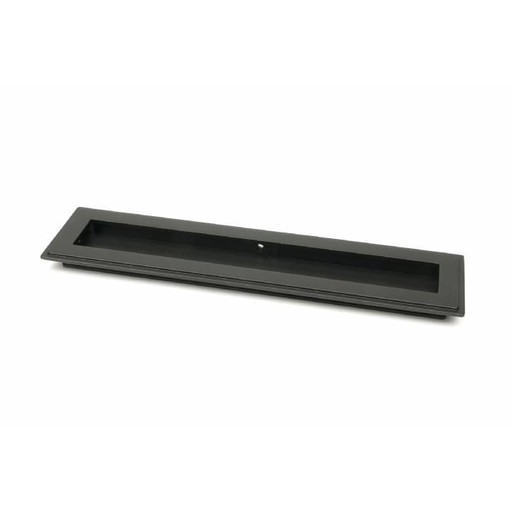 Aged Bronze 250mm Plain Rectangular Pull