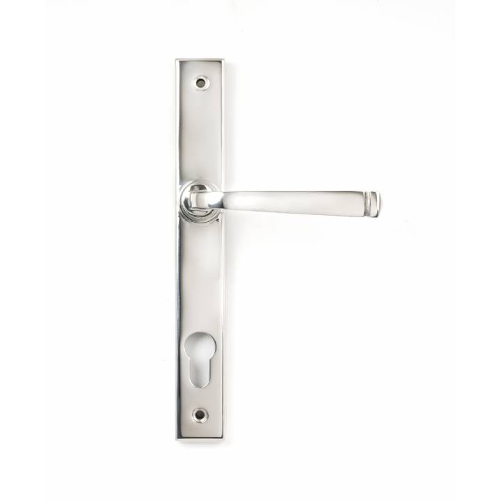 Polished Marine SS (316) Avon Slimline Lever Espag. Lock Set