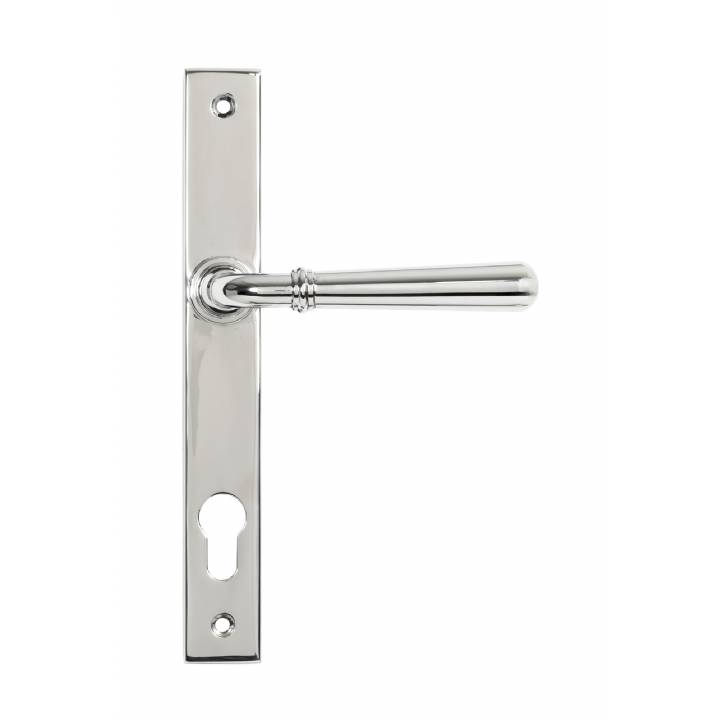 Polished Marine SS (316) Newbury Slimline Lever Espag. Lock Set