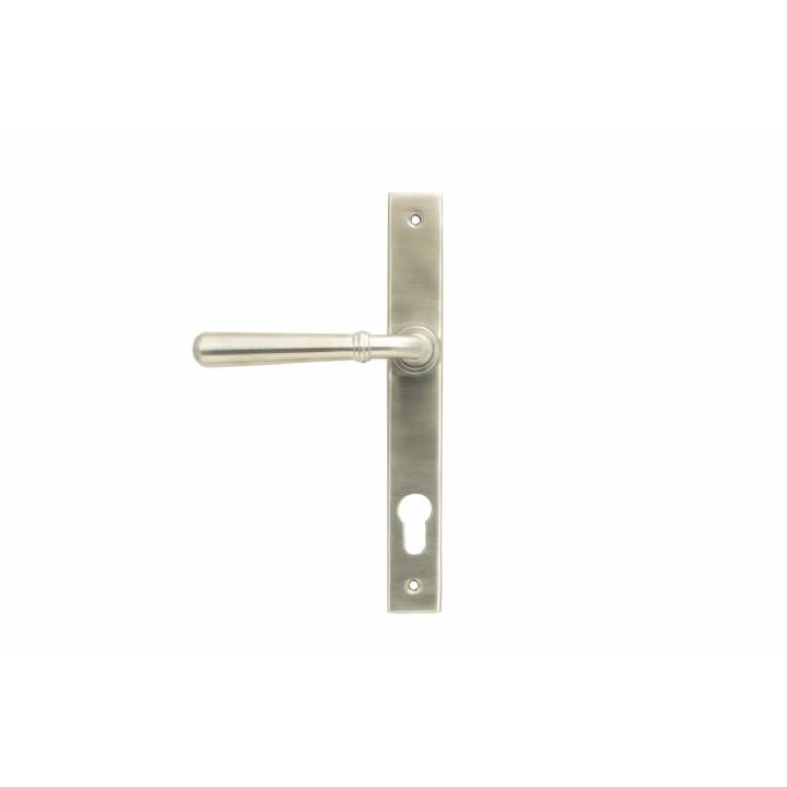 Satin Marine SS (316) Newbury Slimline Lever Espag. Lock Set