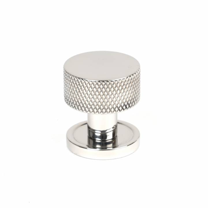 Polished SS (304) Brompton Cabinet Knob - 25mm (Plain)