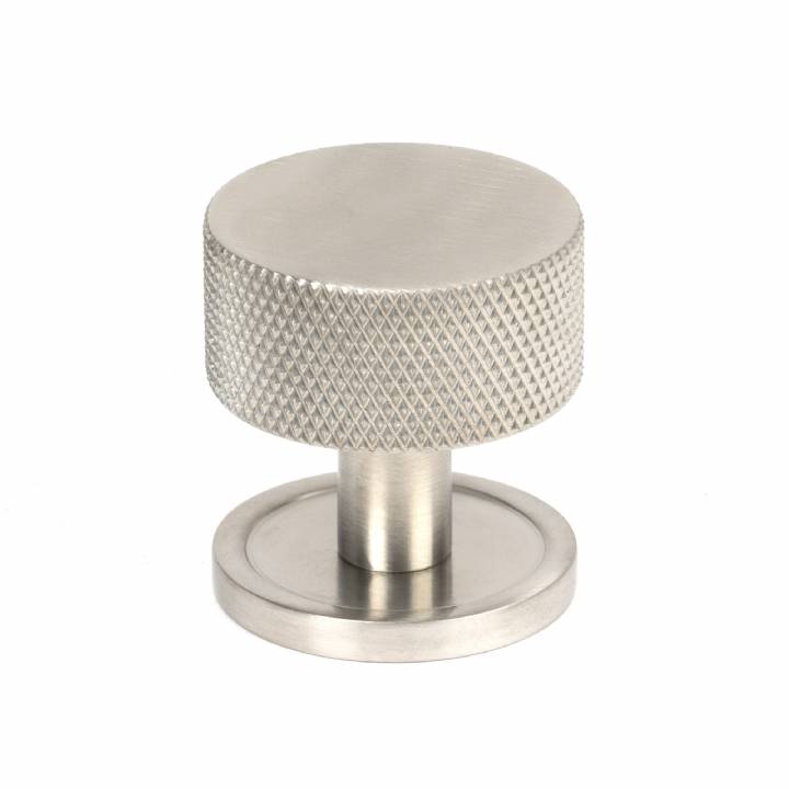 Satin SS (304) Brompton Cabinet Knob - 32mm (Plain)