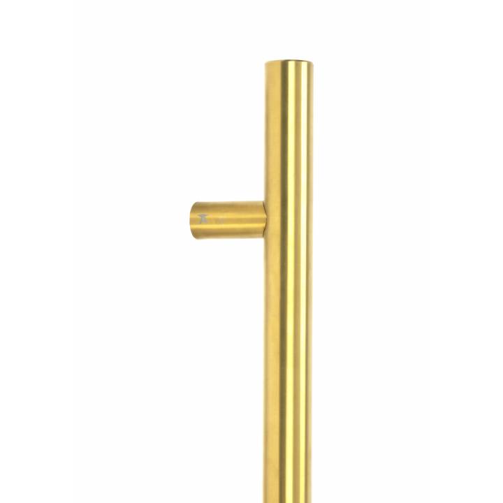 Aged Brass (316) 0.6m T Bar Handle Secret Fix 32mm
