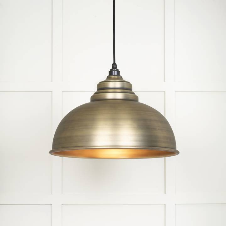 Aged Brass Harborne Pendant