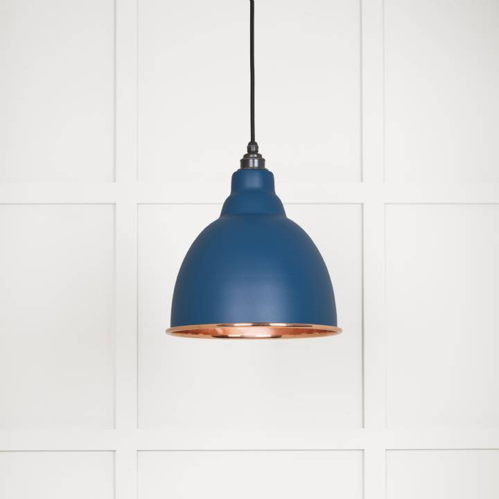 Smooth Copper Brindley Pendant in Upstream