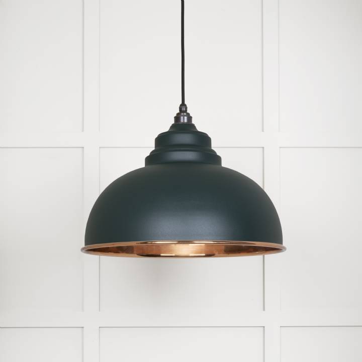 Smooth Copper Harborne Pendant in Dingle