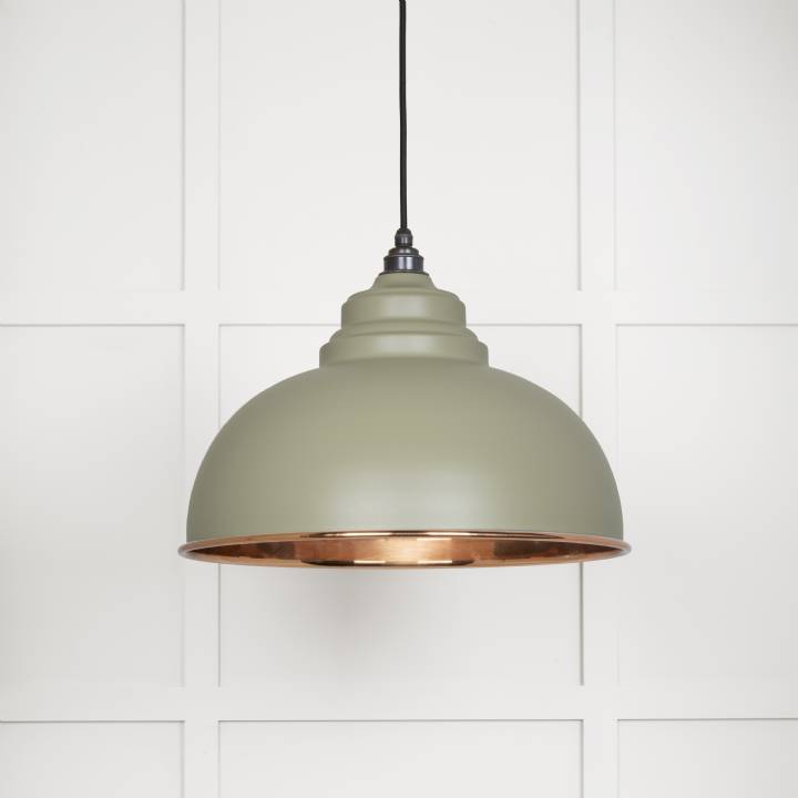 Smooth Copper Harborne Pendant in Tump