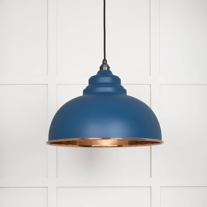 Smooth Copper Harborne Pendant in Upstream