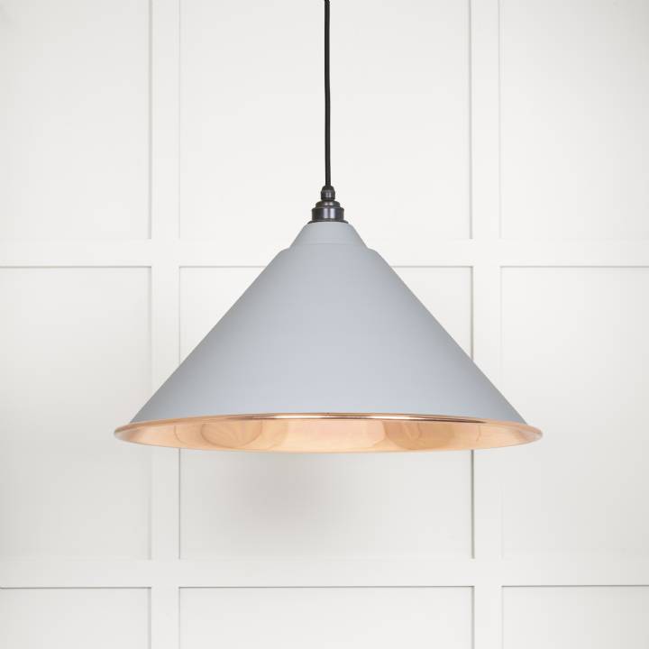 Smooth Copper Hockley Pendant in Birch