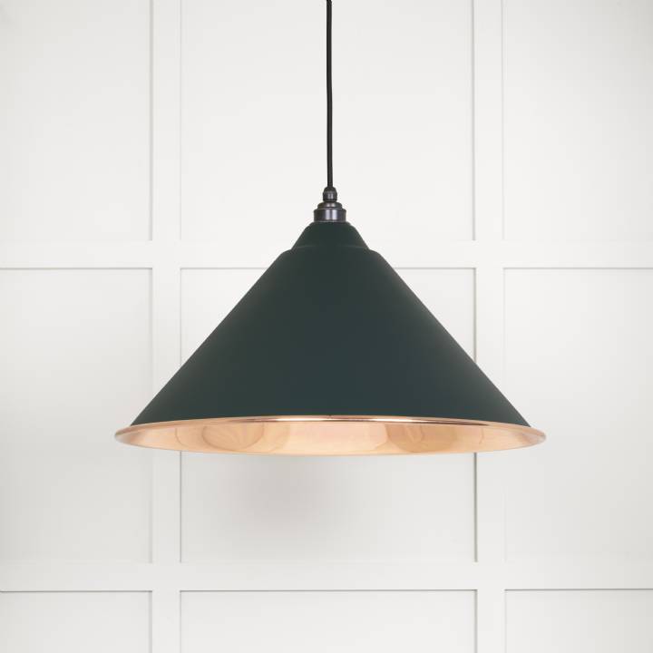 Smooth Copper Hockley Pendant in Dingle