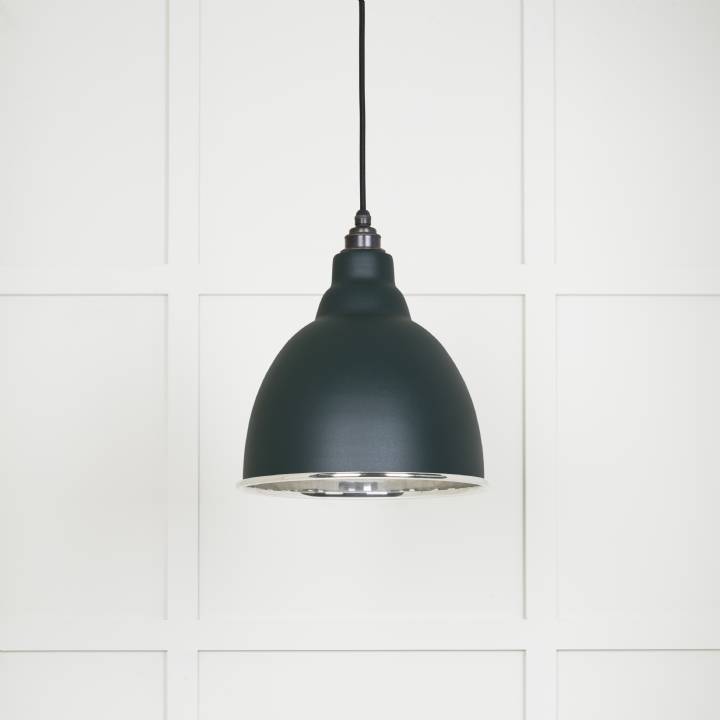 Smooth Nickel Brindley Pendant in Dingle