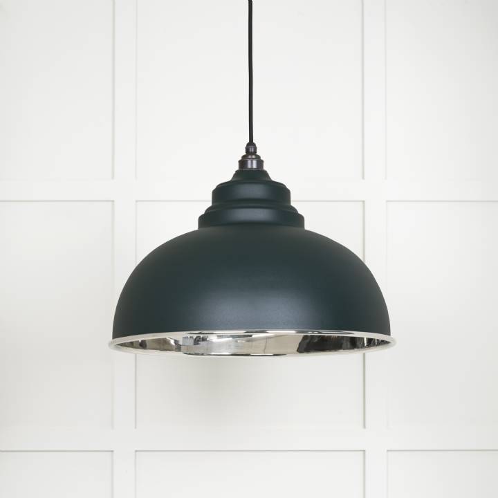 Smooth Nickel Harborne Pendant in Dingle