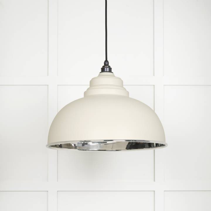 Smooth Nickel Harborne Pendant in Teasel