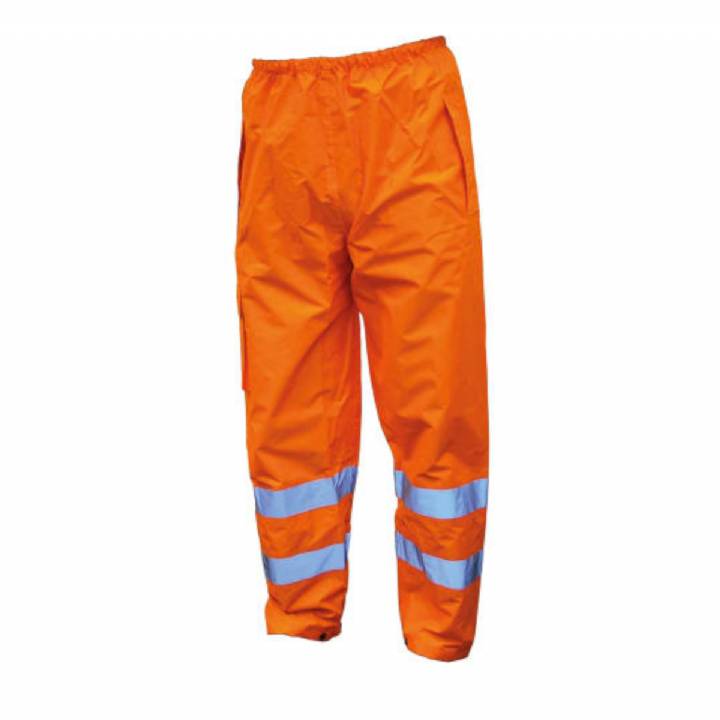 HI-VIS MOTORWAY TROUSERS ORANGE