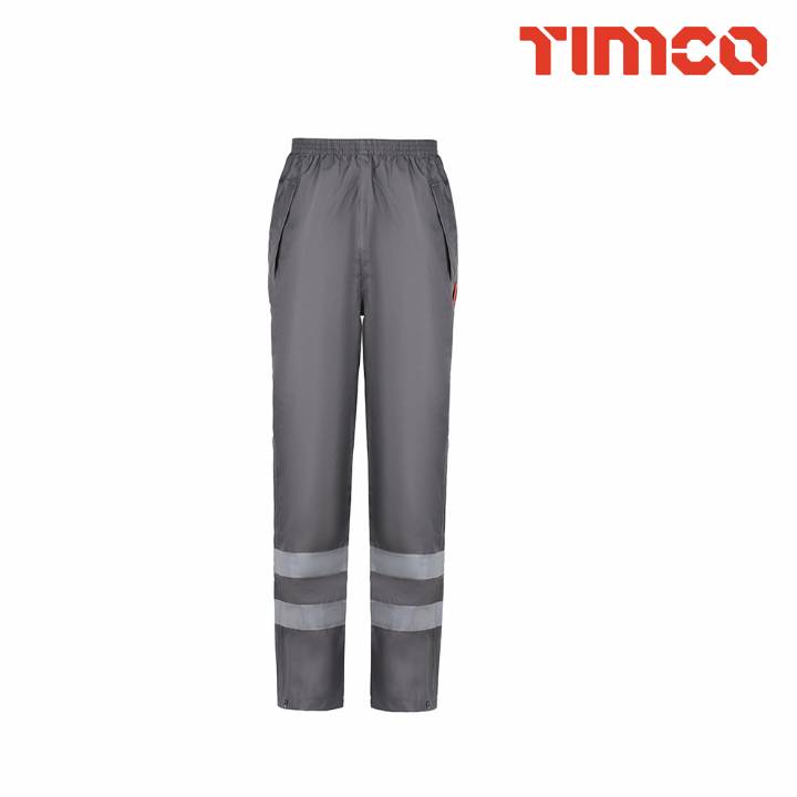 TIMCO WATERPROOF ELASTICATED GREY TROUSERS