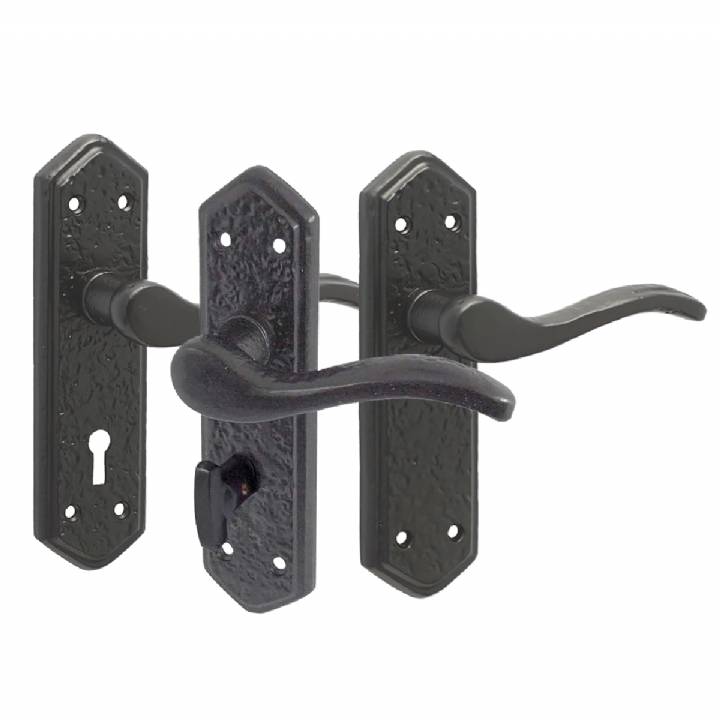 FRELAN WENTWORTH DOOR HANDLES BLACK