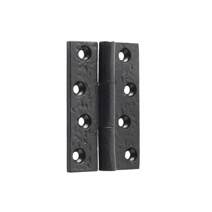 FRELAN ONE PAIR ANTIQUE BLACK HINGES 4 INCH