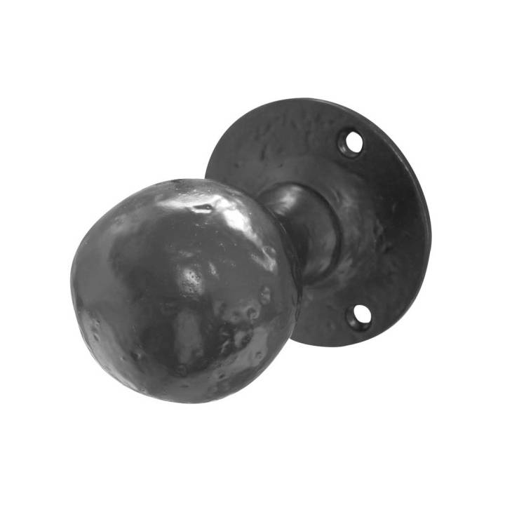 FRELAN BALL MORTICE KNOB SET BLACK