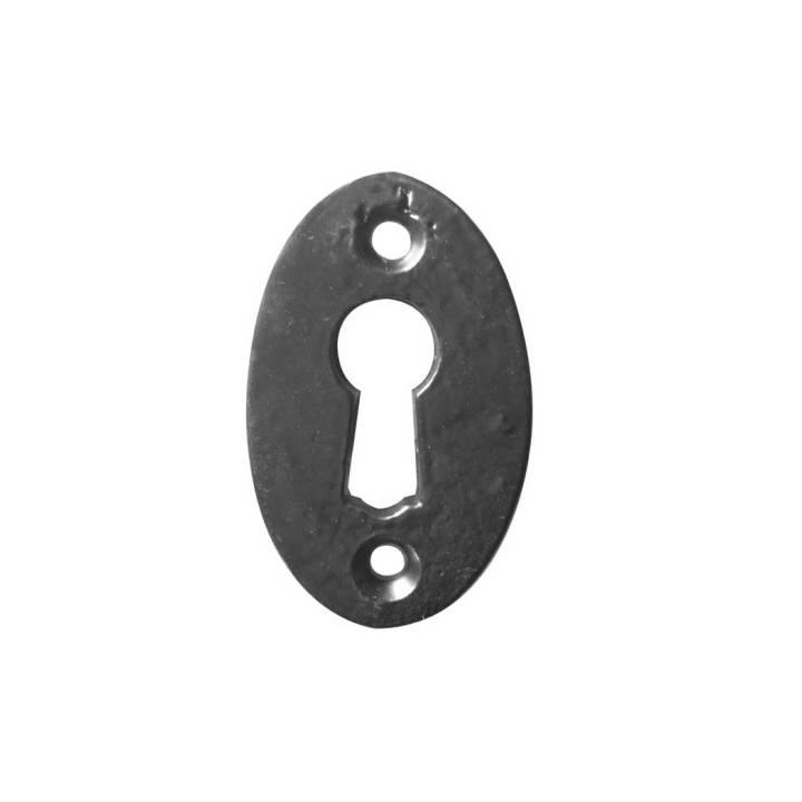 FRELAN OVAL ESCUTCHEON BLACK