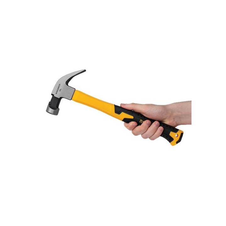 ROUGH NECK CLAW HAMMER FIBREGLASS 16OZ