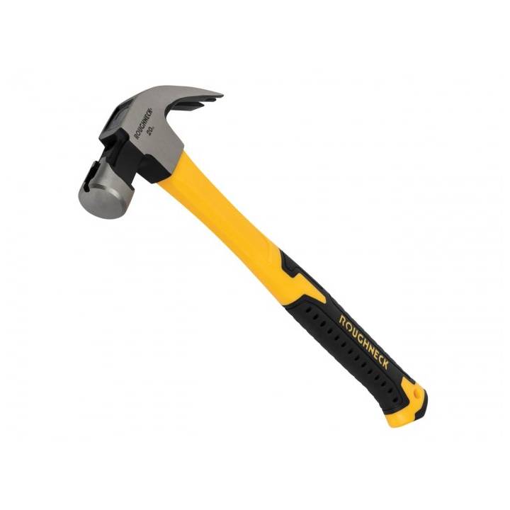 ROUGH NECK CLAW HAMMER FIBREGLASS 20OZ