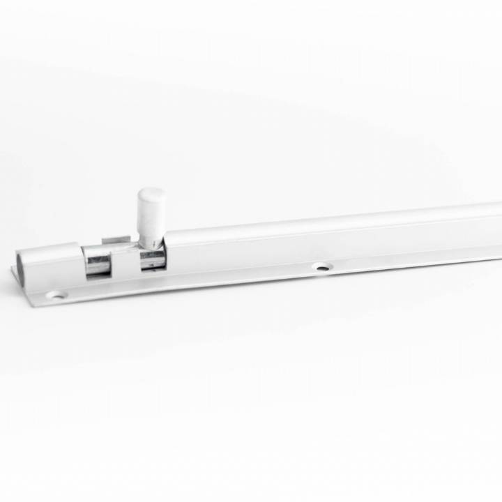 FRELAN ALUMINIUM WHITE BARREL BOLT 64mm
