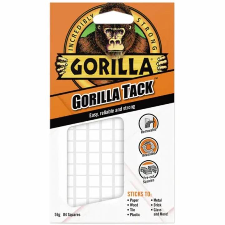 GORILLA TACK 56G / 84 SQUARES